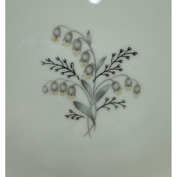 Vintage Noritake "Natalie 5815" Lily‎ of the Valley 10 1/2" Dinner Plate - Picture 3 of 8